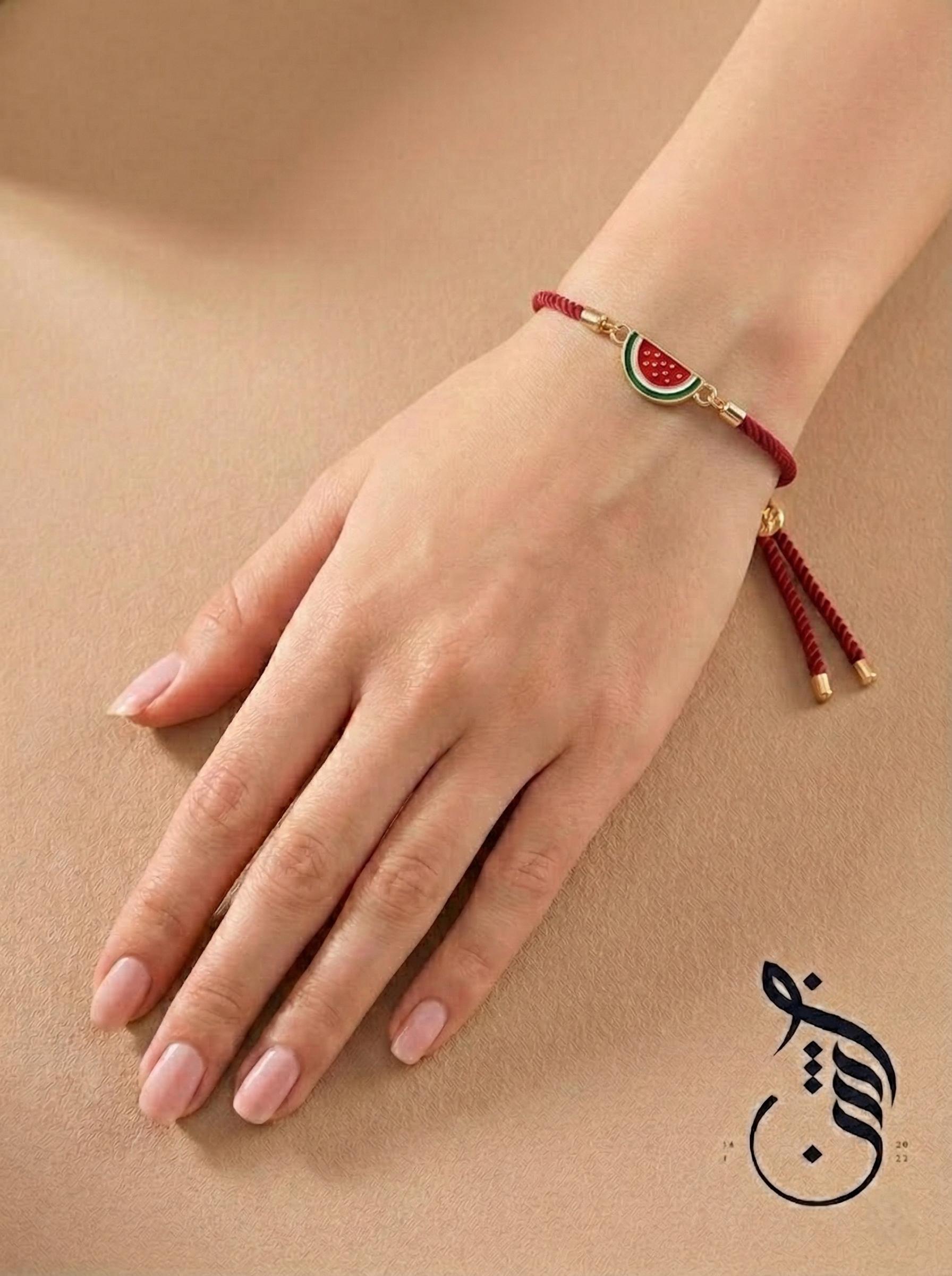 دستبند یلدایی هندوانه دستبند یلدایی هندوانه