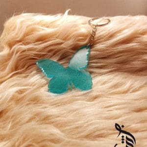 جاکلیدی رزینی پروانه آبی