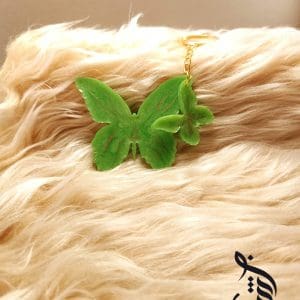 جاکلیدی رزینی پروانه سبز