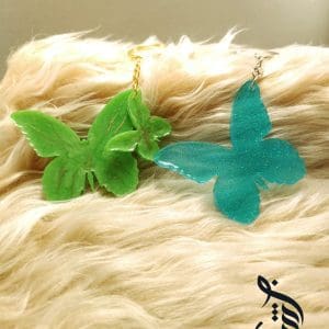 جا کلیدی رزینی پروانه سبز