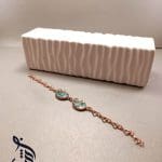 دستبند مس و فیروزه کوبی حلیمه