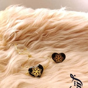 نیم ست رزینی ستاره طلایی