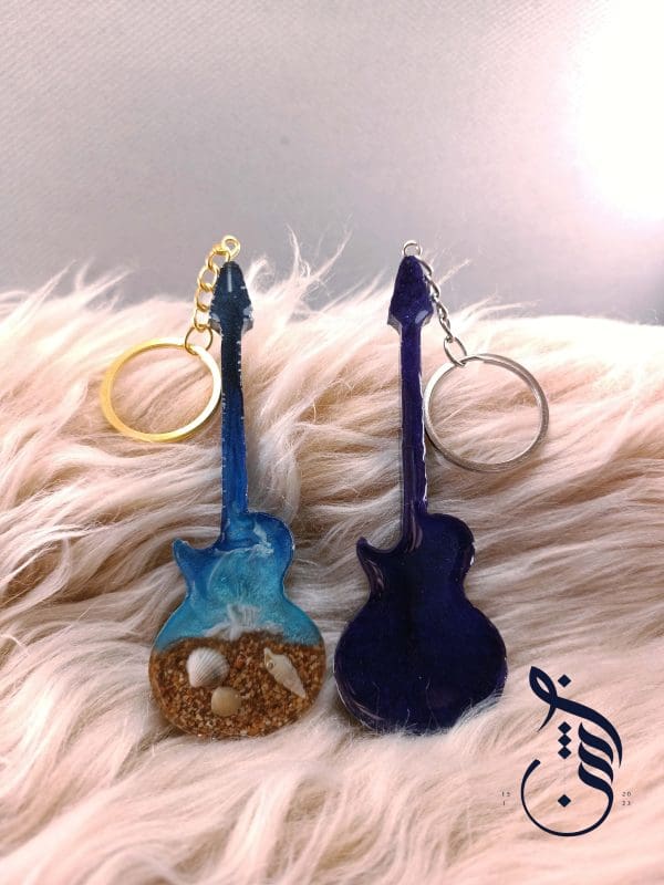 جاکلیدی رزینی گیتار طرح دریا - Image 2