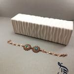 دستبند مس و فیروزه کوبی گشنیزی