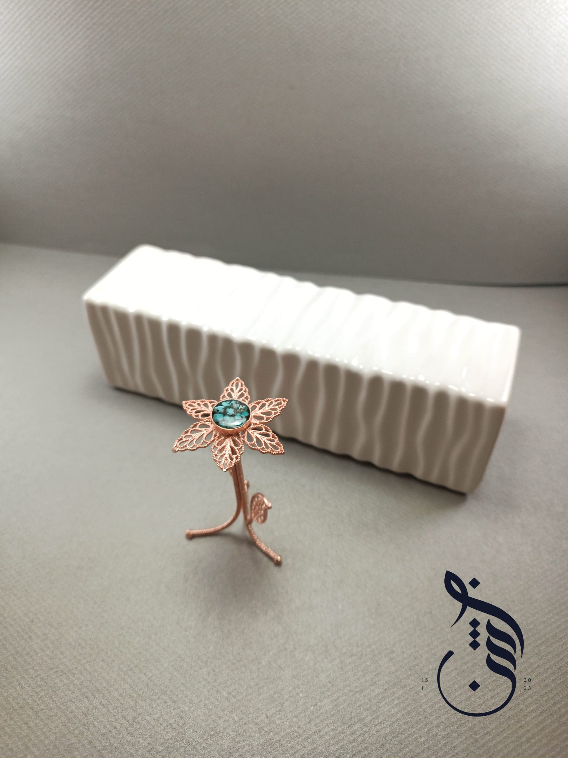 گل کنار سینی ملیله