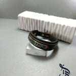 دستبند چرمی مس و فیروزه کوبی رامونا