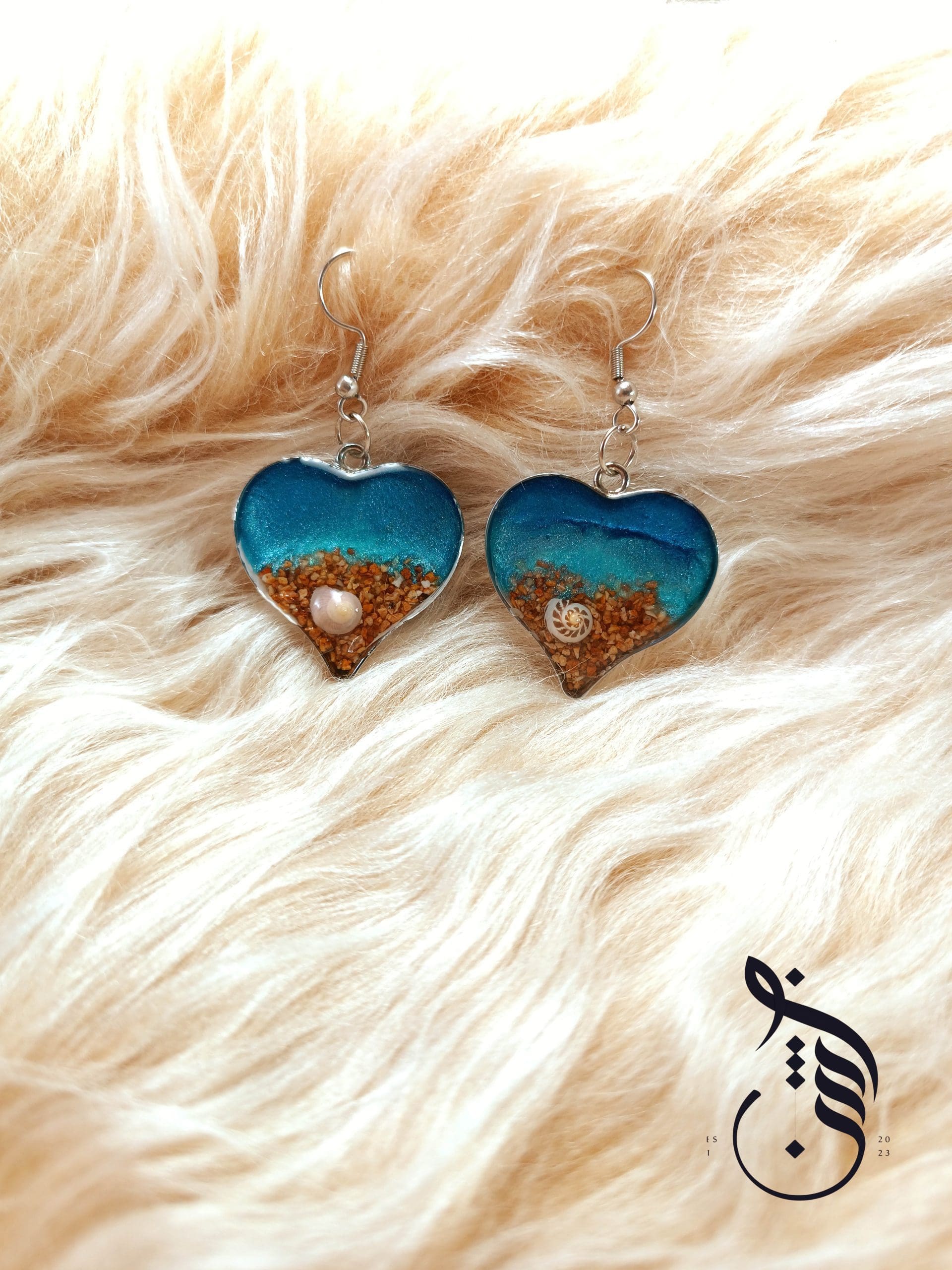 گوشواره رزینی دریا