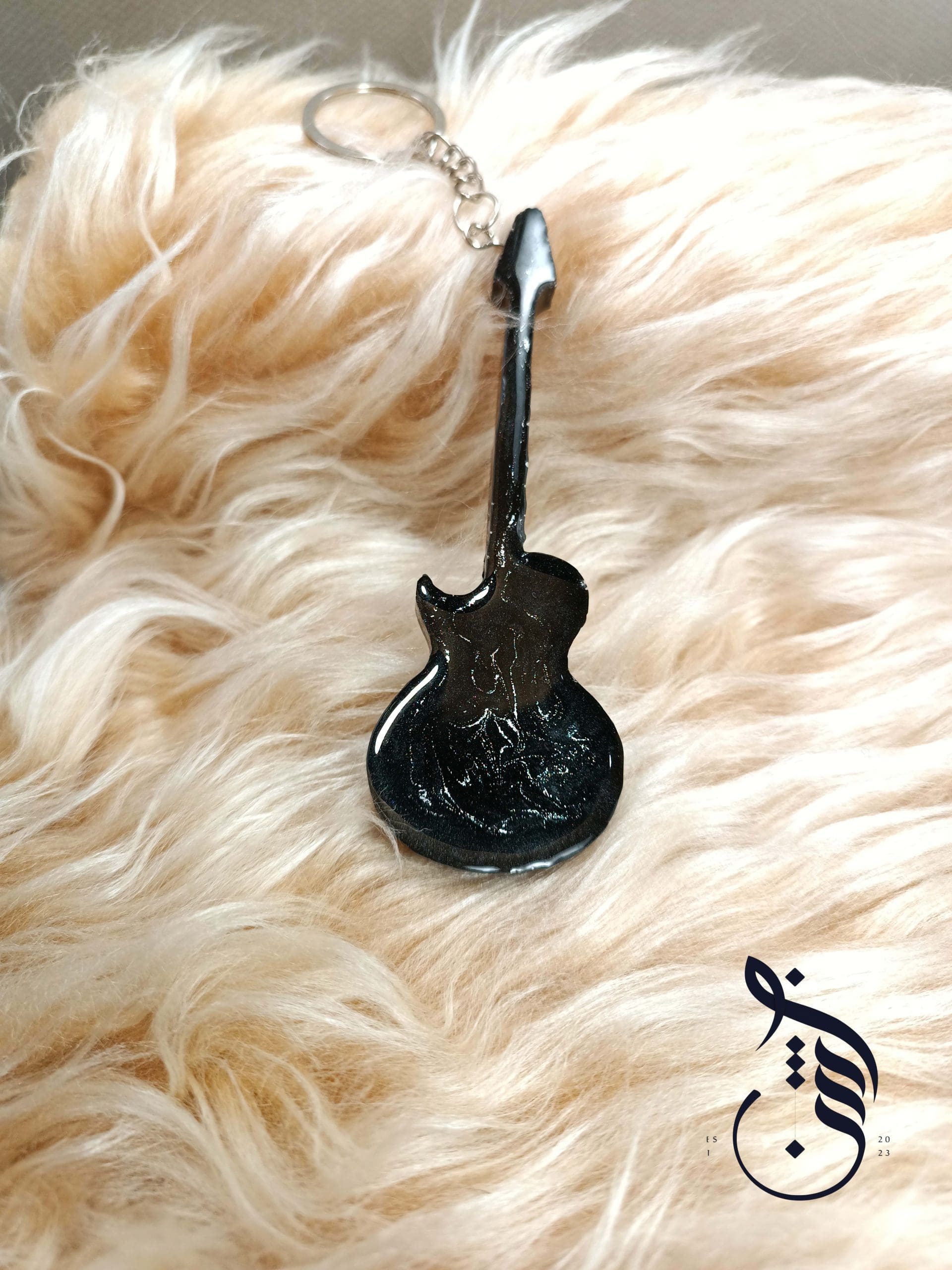 جاکلیدی رزینی گیتار مشکی