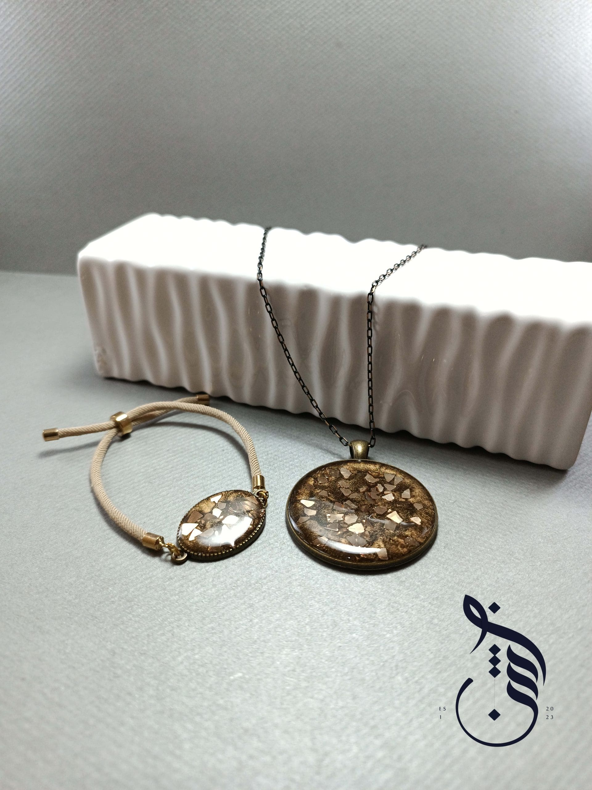 نیم ست رزینی گندم