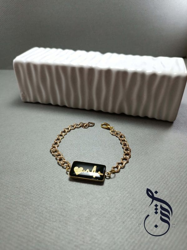 دستبند رزینی ضربان قلب