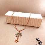 گردنبند مس و فیروزه کوبی تاج بانو