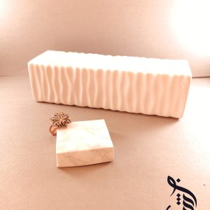 انگشتر مس و فیروزه کوبی تاج بانو