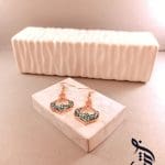 گوشواره مس و فیروزه کوبی بوژنه