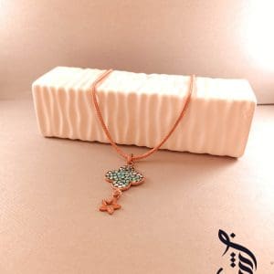 گردنبند مس و فیروزه کوبی ونکلیف