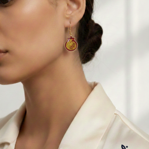 گوشواره یلدایی انار