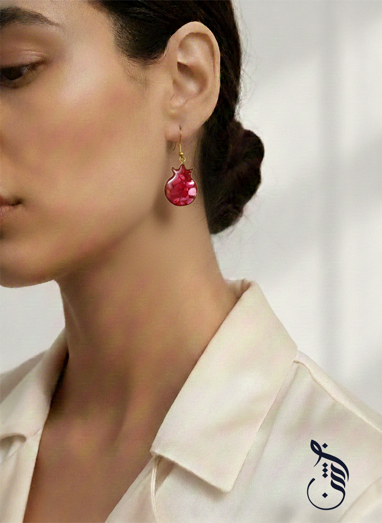 گوشواره یلدایی انار