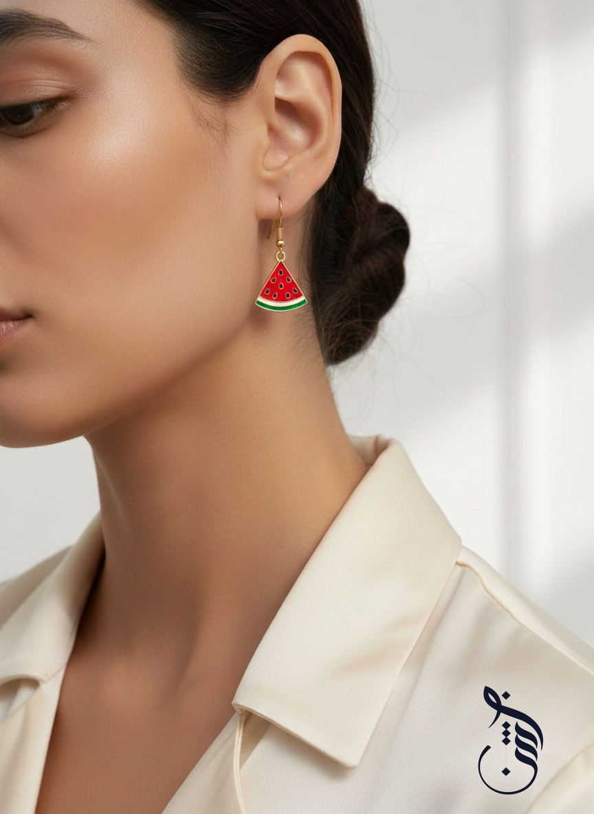 گوشواره یلدایی هندوانه